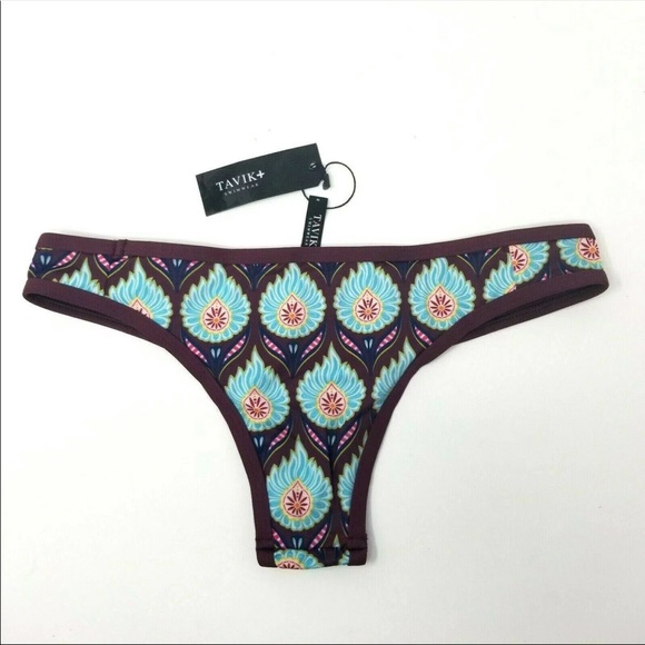 Tavik Jayden Bikini Bottom Mon Merlot - Picture 5 of 9